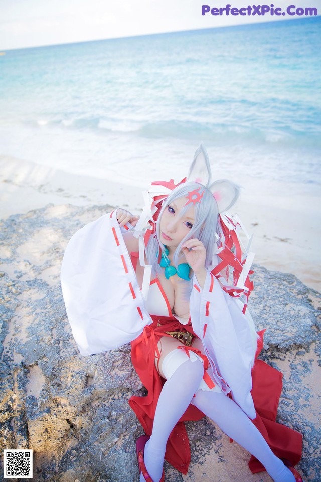 Cosplay Saku - Pantai Gratis De No.c96042