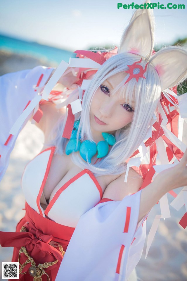 Cosplay Saku - Pantai Gratis De No.c96042